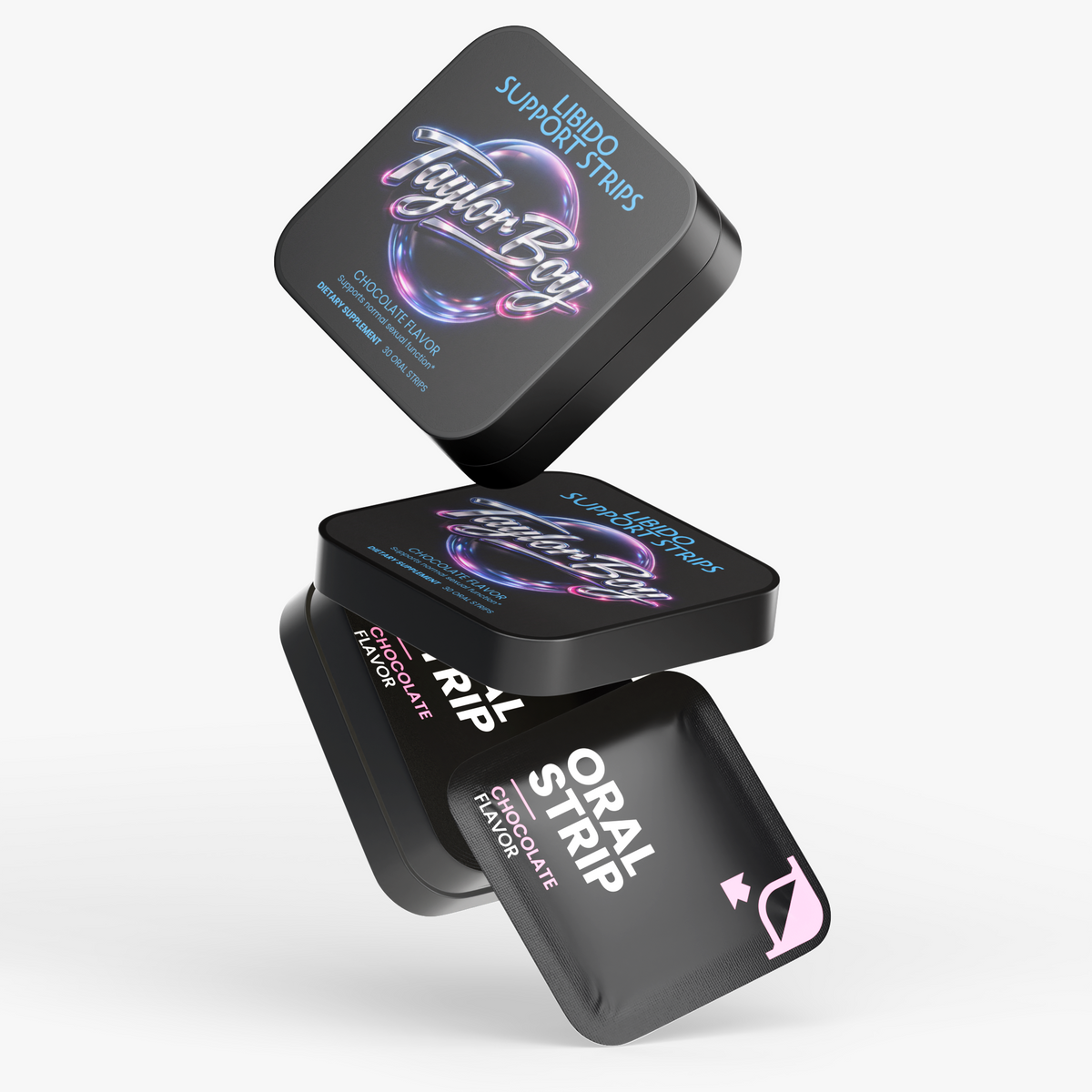 NEW🍫🔥Taylor Boy™ Libido Support Strips — Chocolate • Vitality Boost • Energy & Wellness Support