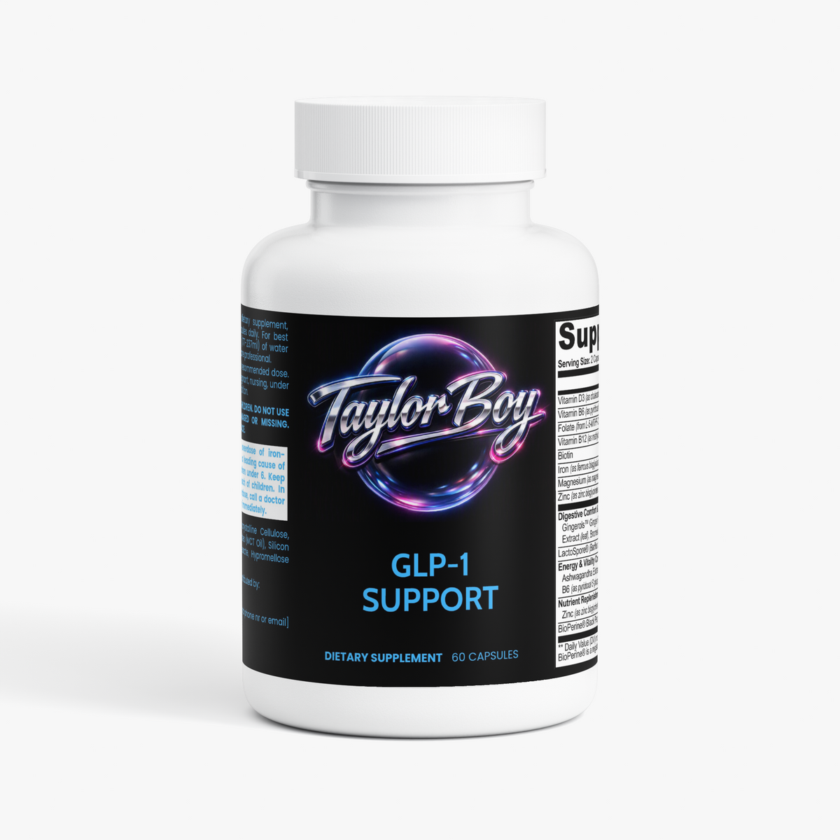 GLP-1 Support - help support the body’s natural processes for breaking down food and maintaining gastrointestinal balance