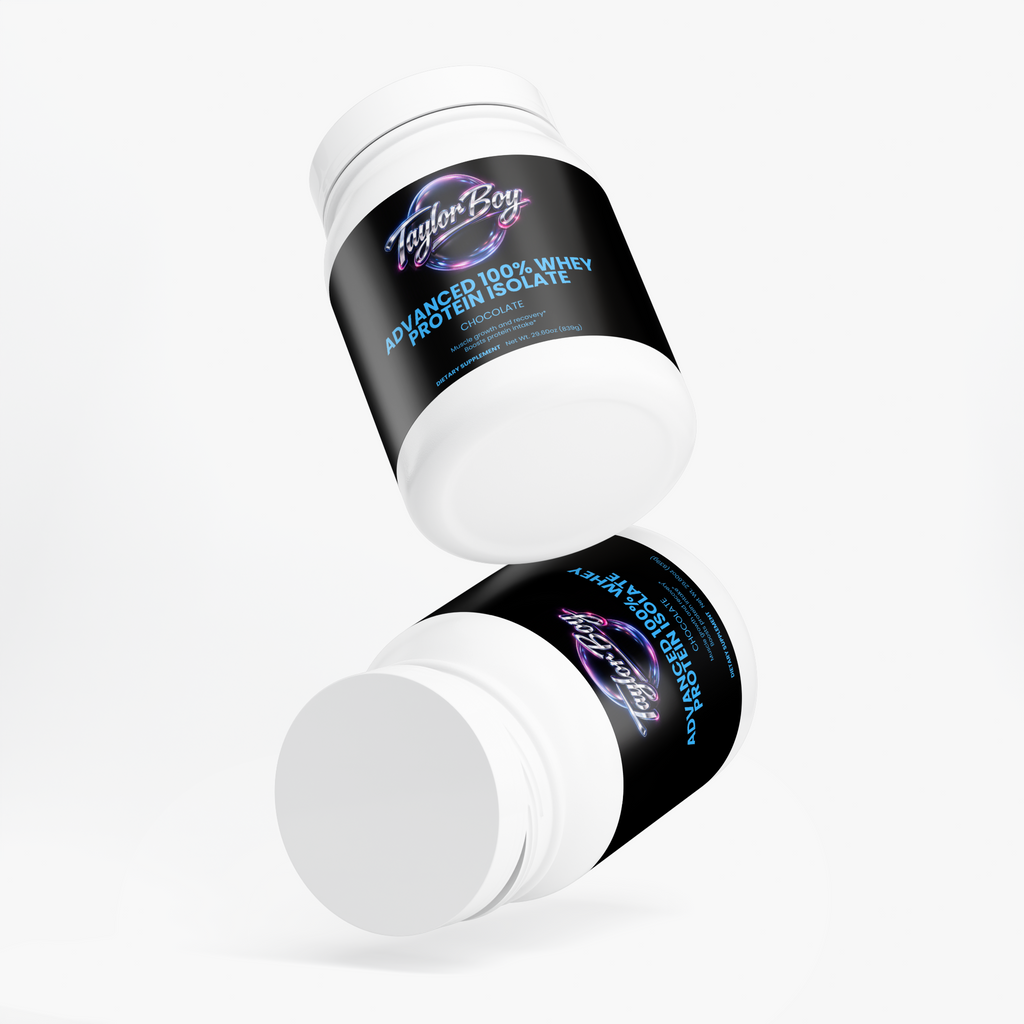 💪🍫Taylor Boy™ Advanced 100% Whey Protein Isolate — Rich Chocolate • 22g Pure Protein • Fast Recovery Fuel