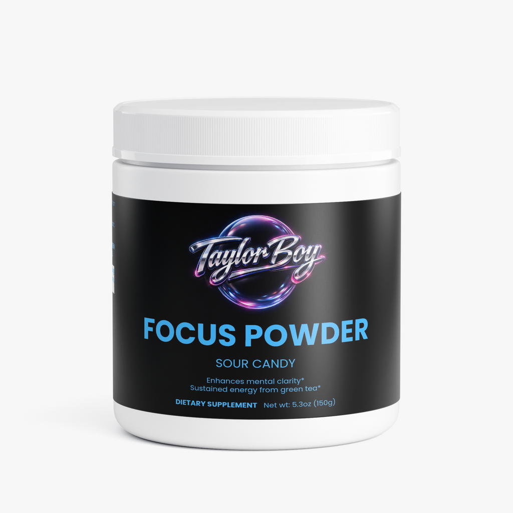 ⚡🍬Taylor Boy™ Focus Powder — Sour Candy • Alpha‑GPC • Clean Energy • Laser‑Sharp Concentration