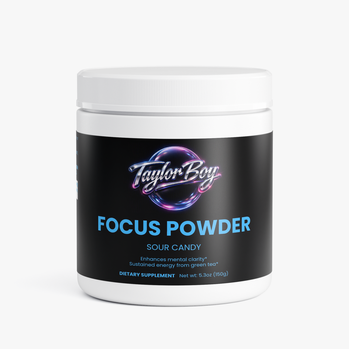 ⚡🍬Taylor Boy™ Focus Powder — Sour Candy • Alpha‑GPC • Clean Energy • Laser‑Sharp Concentration