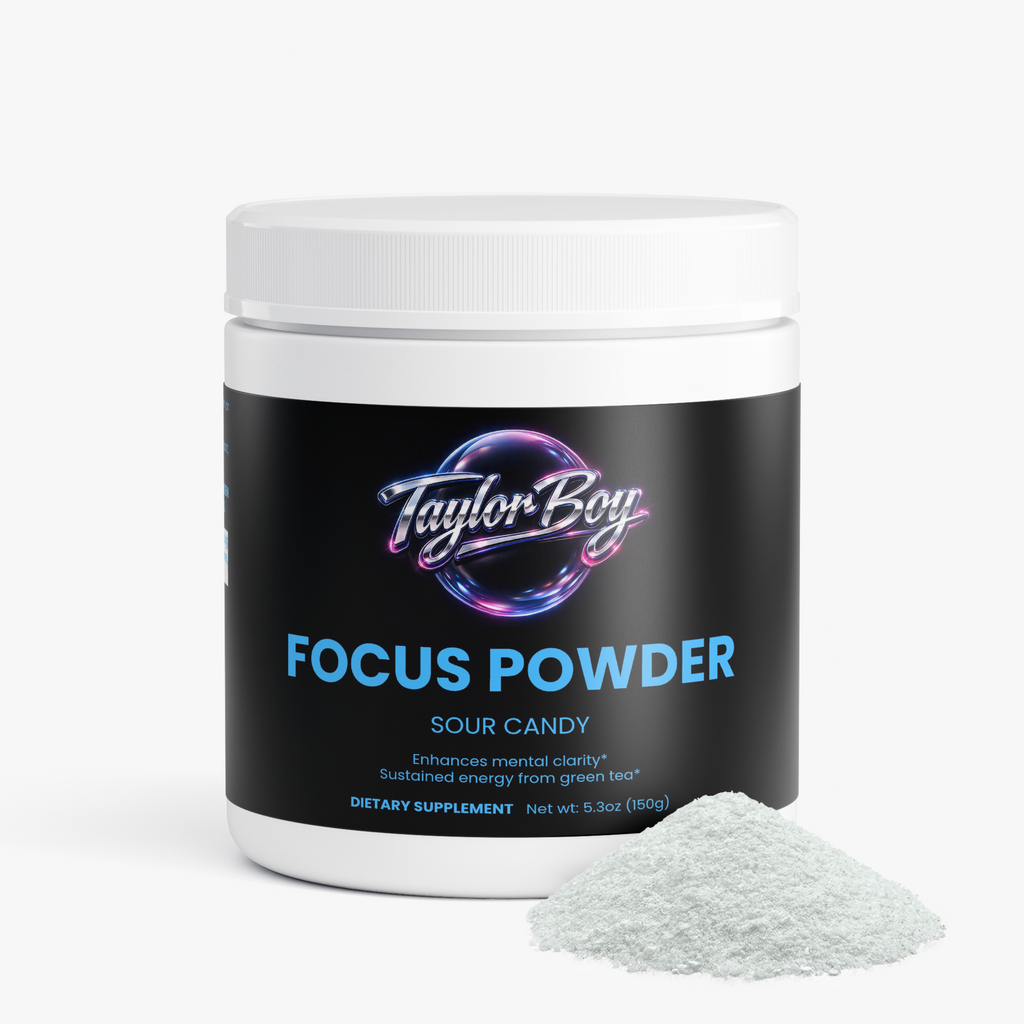 ⚡🍬Taylor Boy™ Focus Powder — Sour Candy • Alpha‑GPC • Clean Energy • Laser‑Sharp Concentration