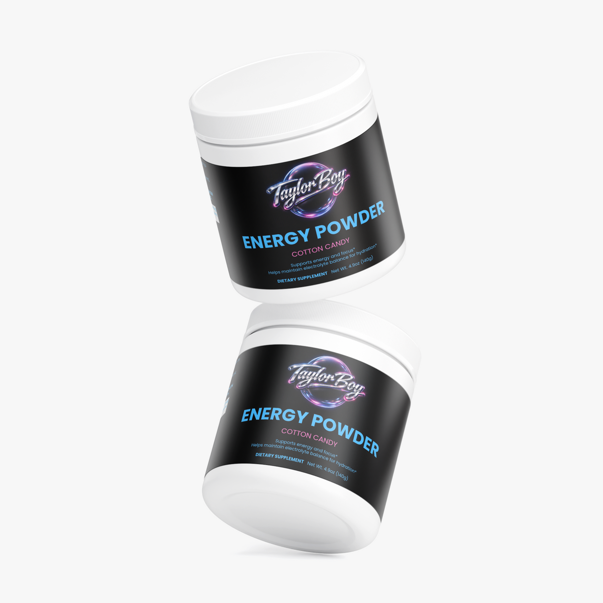 Energy Powder (Cotton Candy) - Taylor Boy's Favorite Flavor - ENERGY BOOSTER