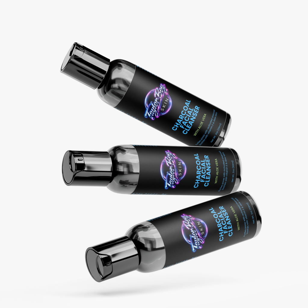 Charcoal Facial Cleanser -  Fresh, Clean, Smooth Face