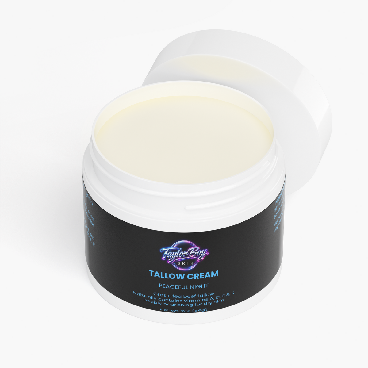 Tallow Cream Peaceful Night - Relaxing & Calming while hydrating & restoring your skin