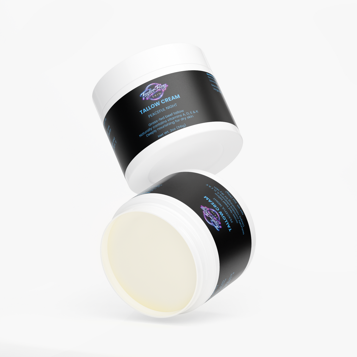Tallow Cream Peaceful Night - Relaxing & Calming while hydrating & restoring your skin