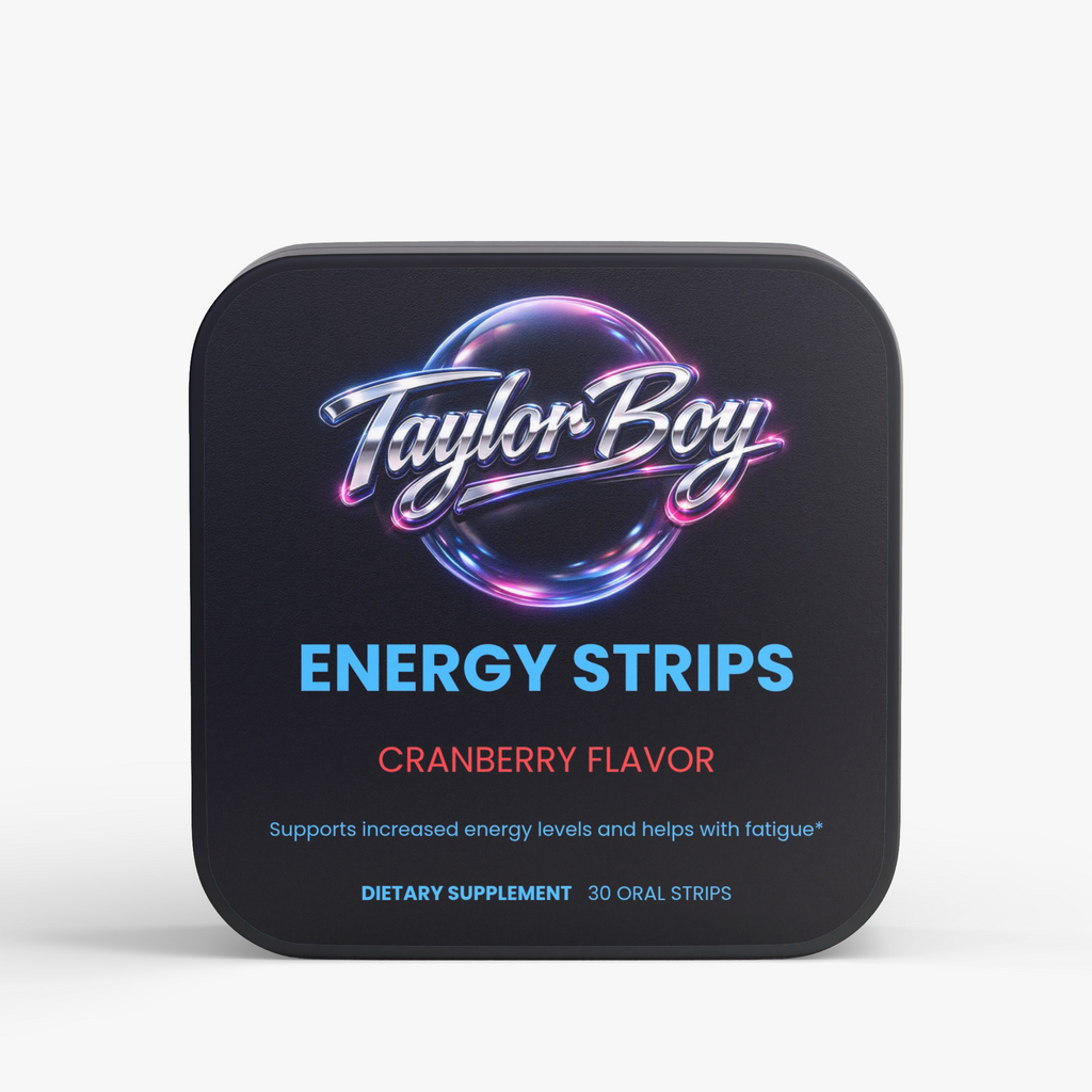 Taylor Boy Energy Strips- Oral Strips - Boost Your Energy -Taylor Boy's Fave