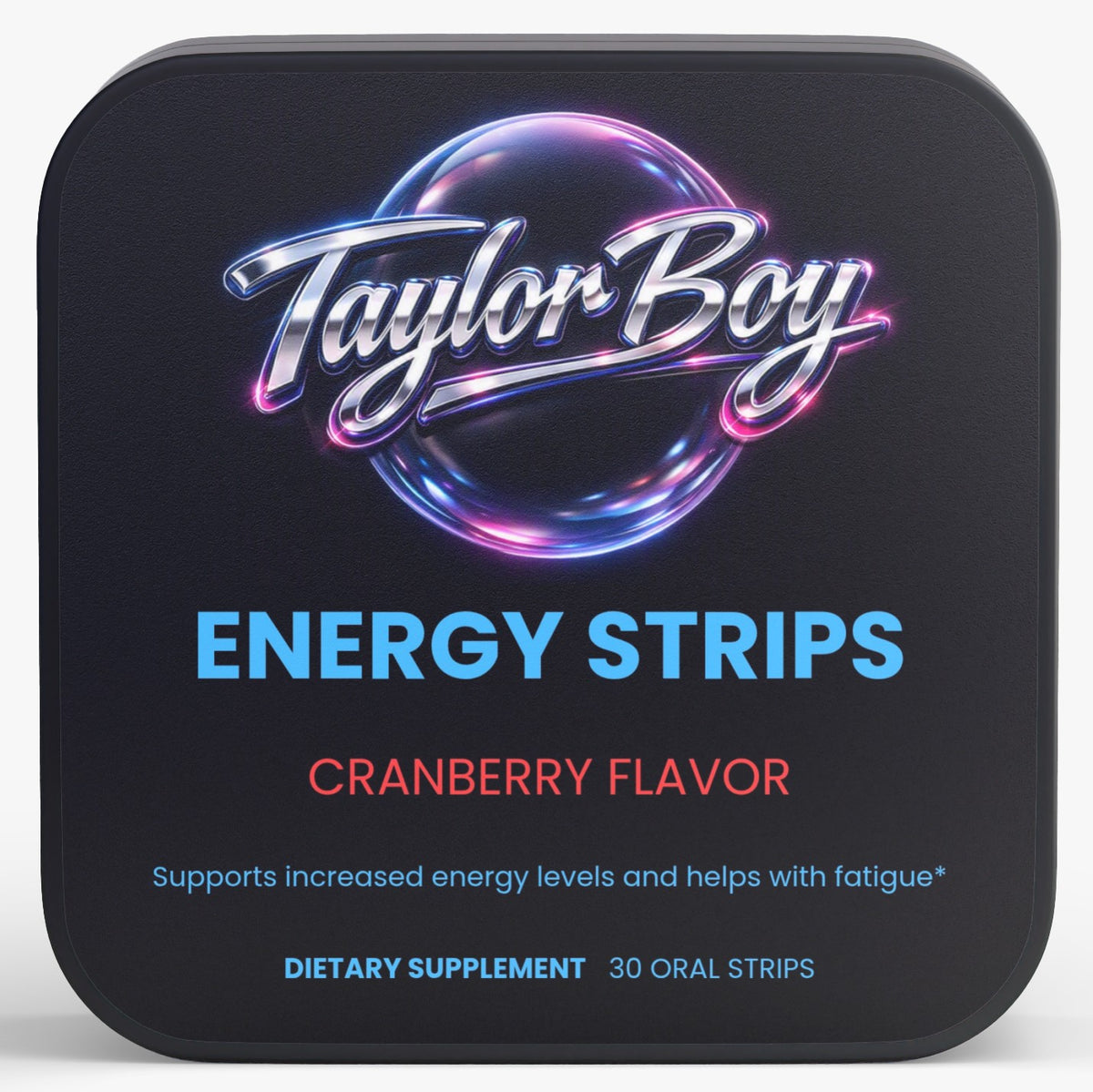 Taylor Boy Energy Strips- Oral Strips - Boost Your Energy -Taylor Boy's Fave