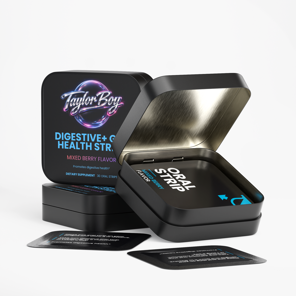 Digestive + Gut Health Strips - Probiotic in a great tasting strip.. Easy & Simple way to take care of your digestive health.