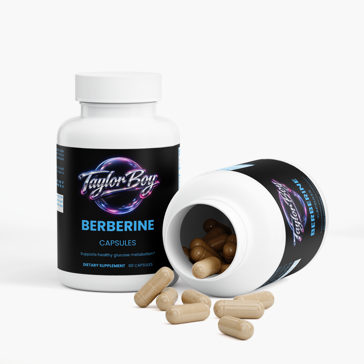 Berberine  -- Helps maintain normal blood sugar levels, promote heart health, and assist with weight management.