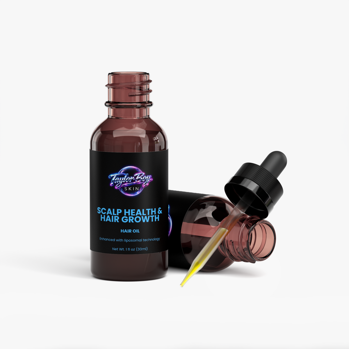 🌿Taylor Boy Skin™ Hair Growth & Scalp Renewal Oil helps nourish your scalp and elevate your hair care routine with every application. ✨🔥