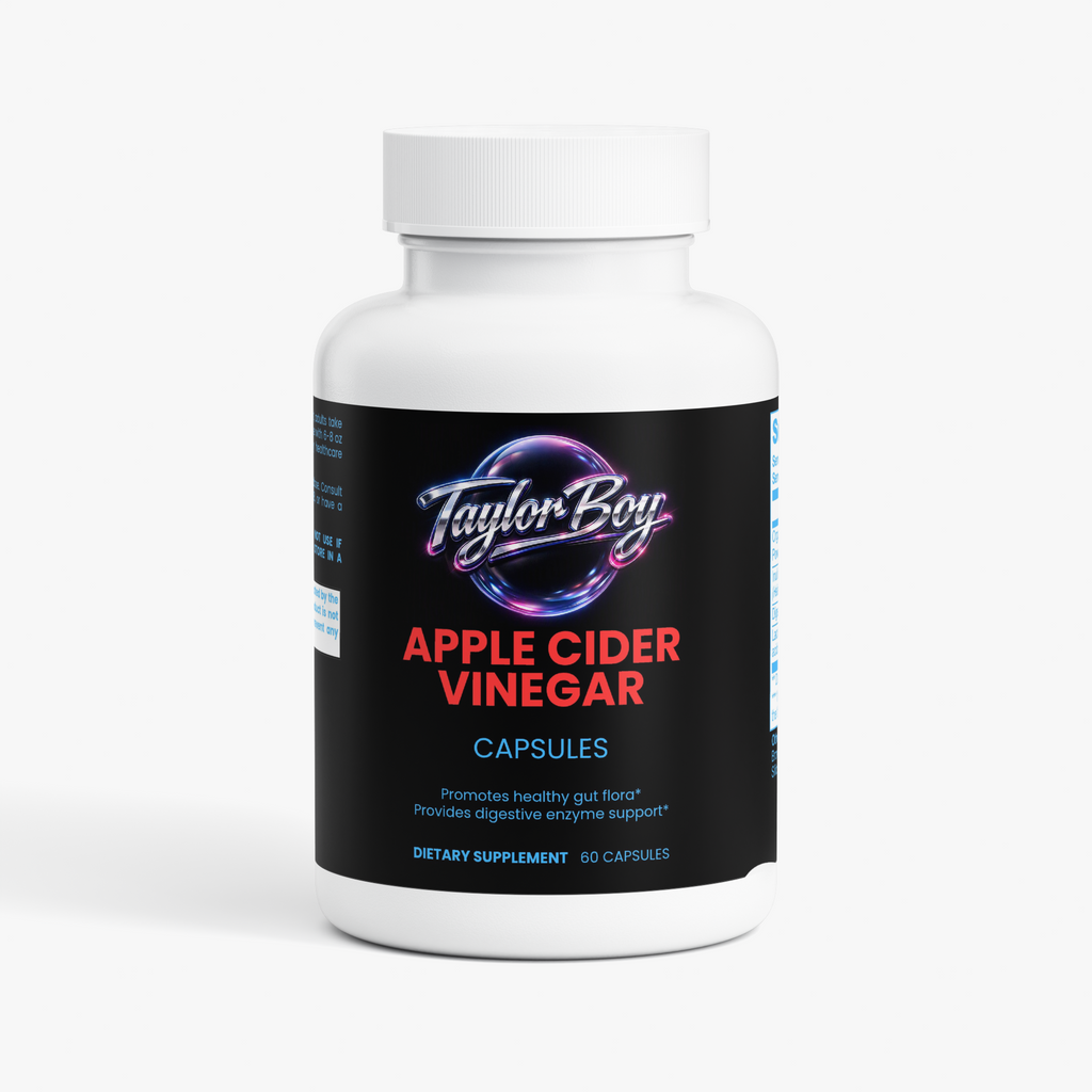 Apple Cider Vinegar Capsules - No harsh taste - just a simple capsule to support weight loss and digestive health
