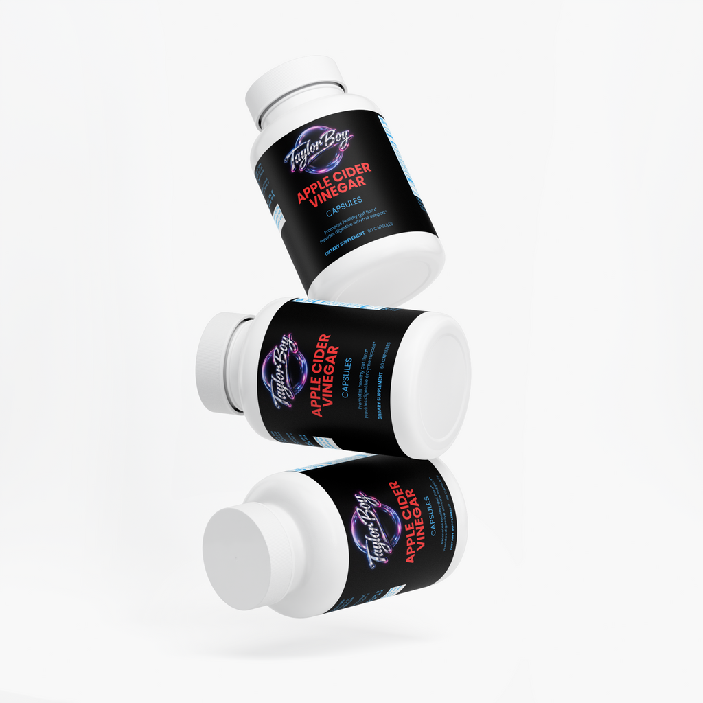 Apple Cider Vinegar Capsules - No harsh taste - just a simple capsule to support weight loss and digestive health