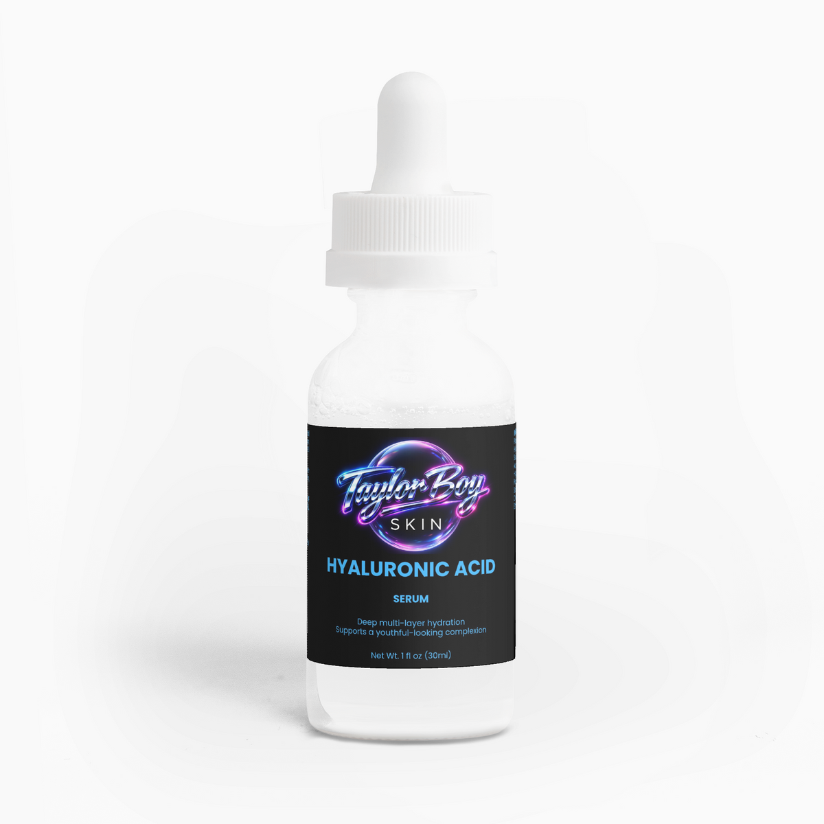 Hyaluronic Acid Serum - designed to target and transform your skin, enhancing moisture retention and elasticity like never before.
