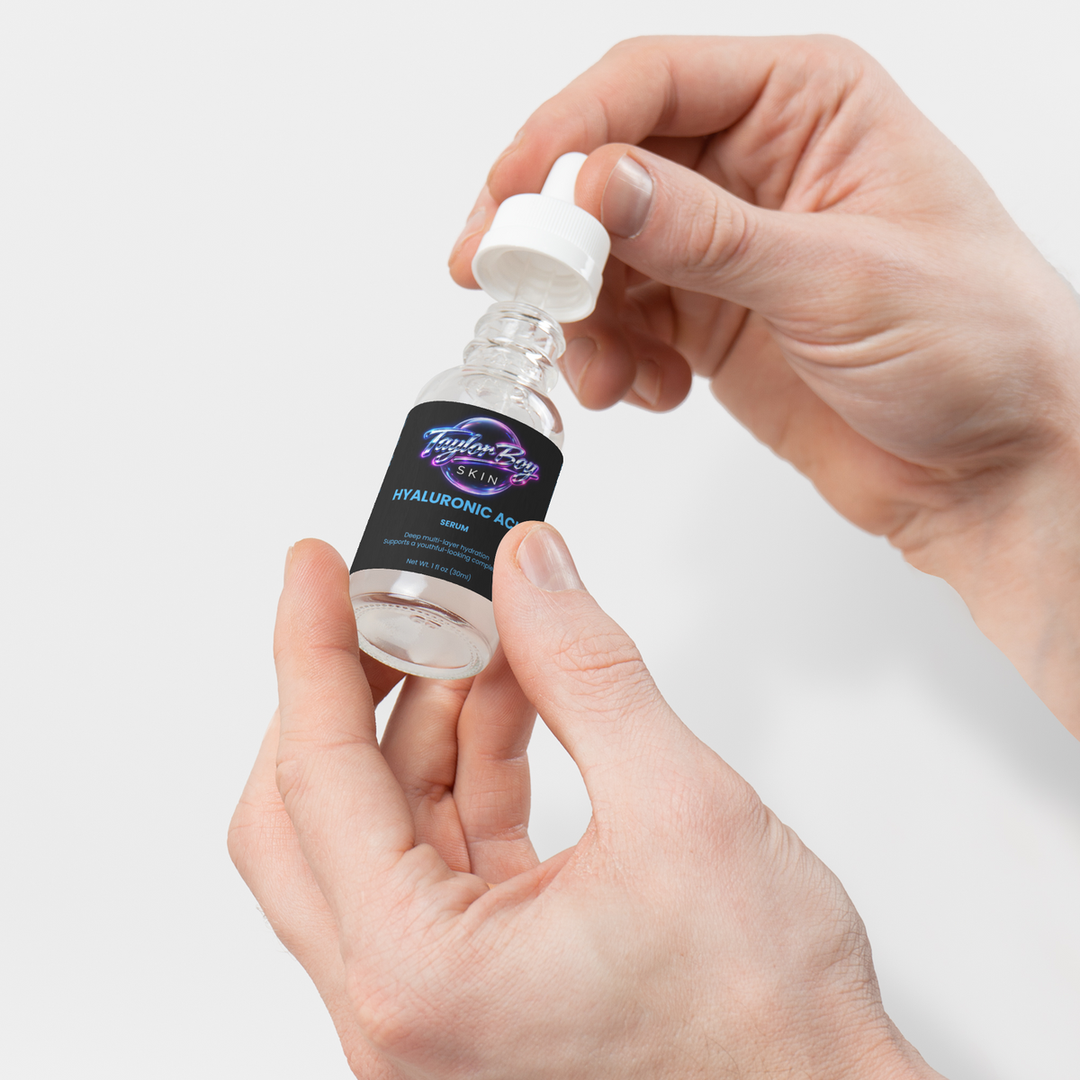 Hyaluronic Acid Serum - designed to target and transform your skin, enhancing moisture retention and elasticity like never before.