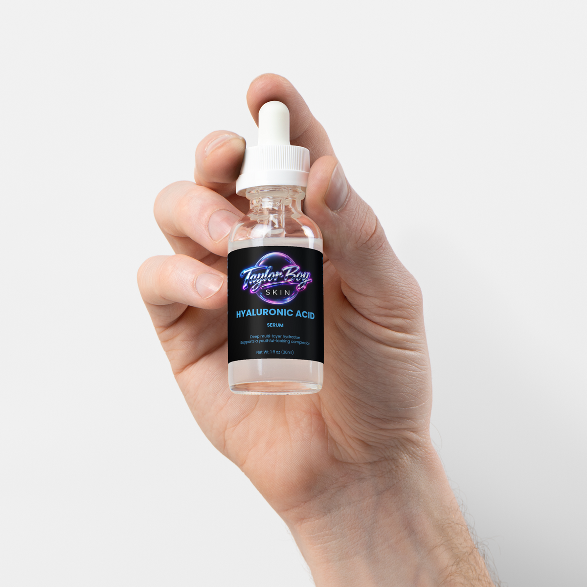 Hyaluronic Acid Serum - designed to target and transform your skin, enhancing moisture retention and elasticity like never before.
