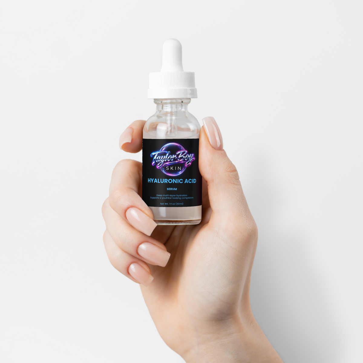 Hyaluronic Acid Serum - designed to target and transform your skin, enhancing moisture retention and elasticity like never before.