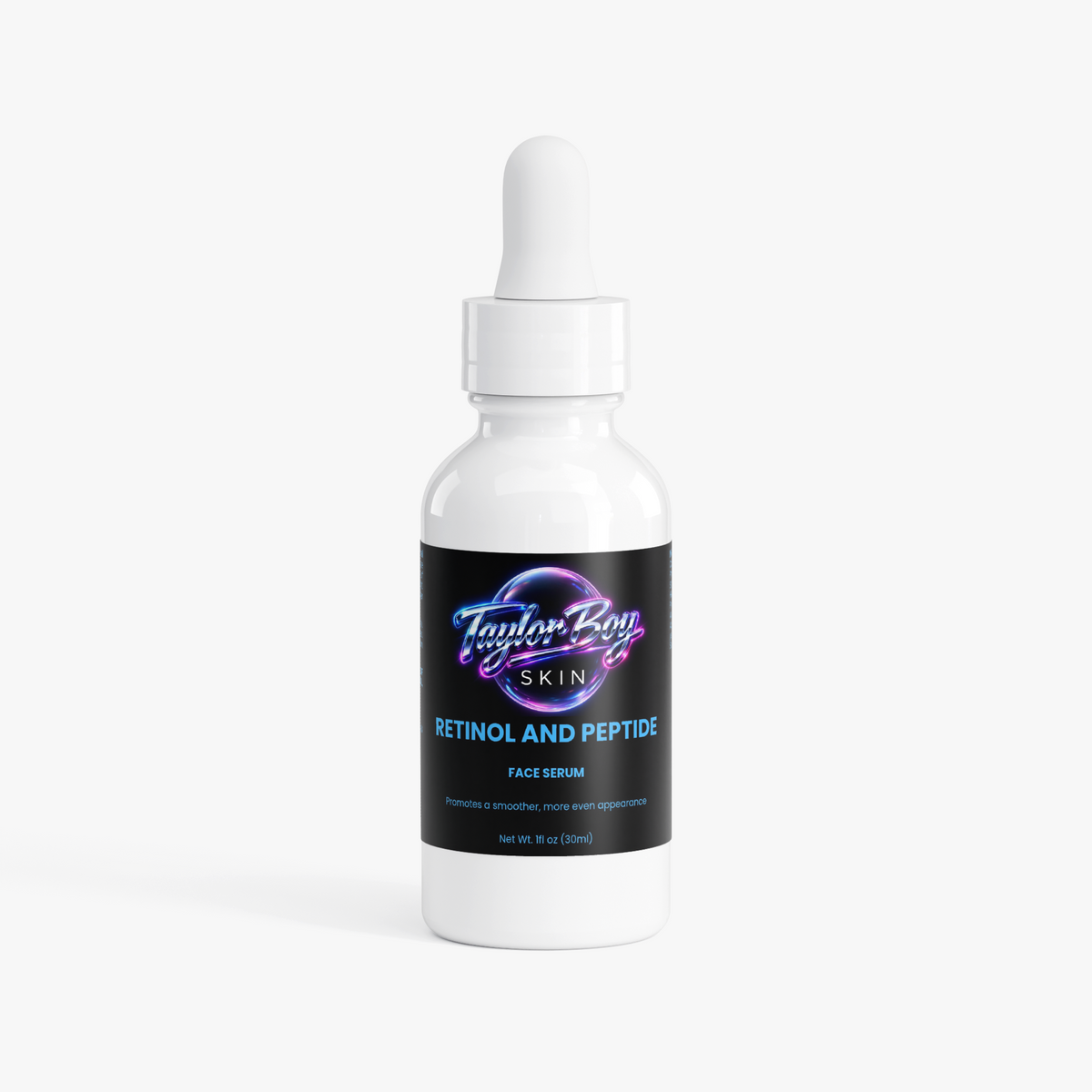 Taylor Boy™ Retinol + Peptide Overnight Renewal Serum — Smooth, Firm, Glow