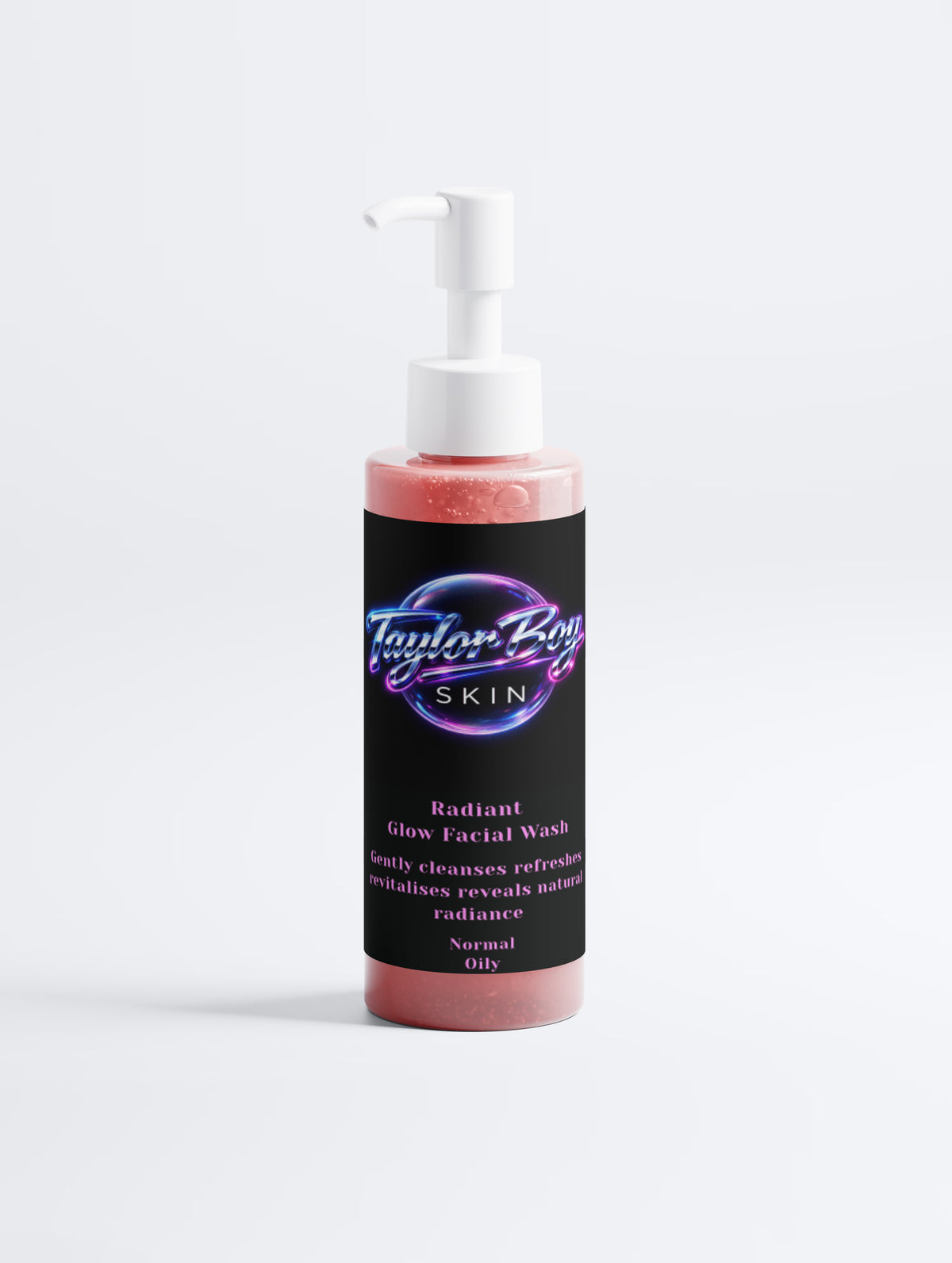 Taylor Boy Skin = Radiant Glow Facial Wash = Glowing Skin