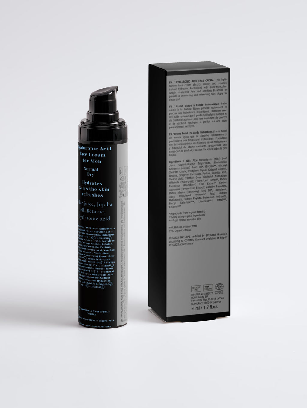 Taylor Boy Hyaluronic Acid Face Cream for Men - Moisturizing Cream for Men