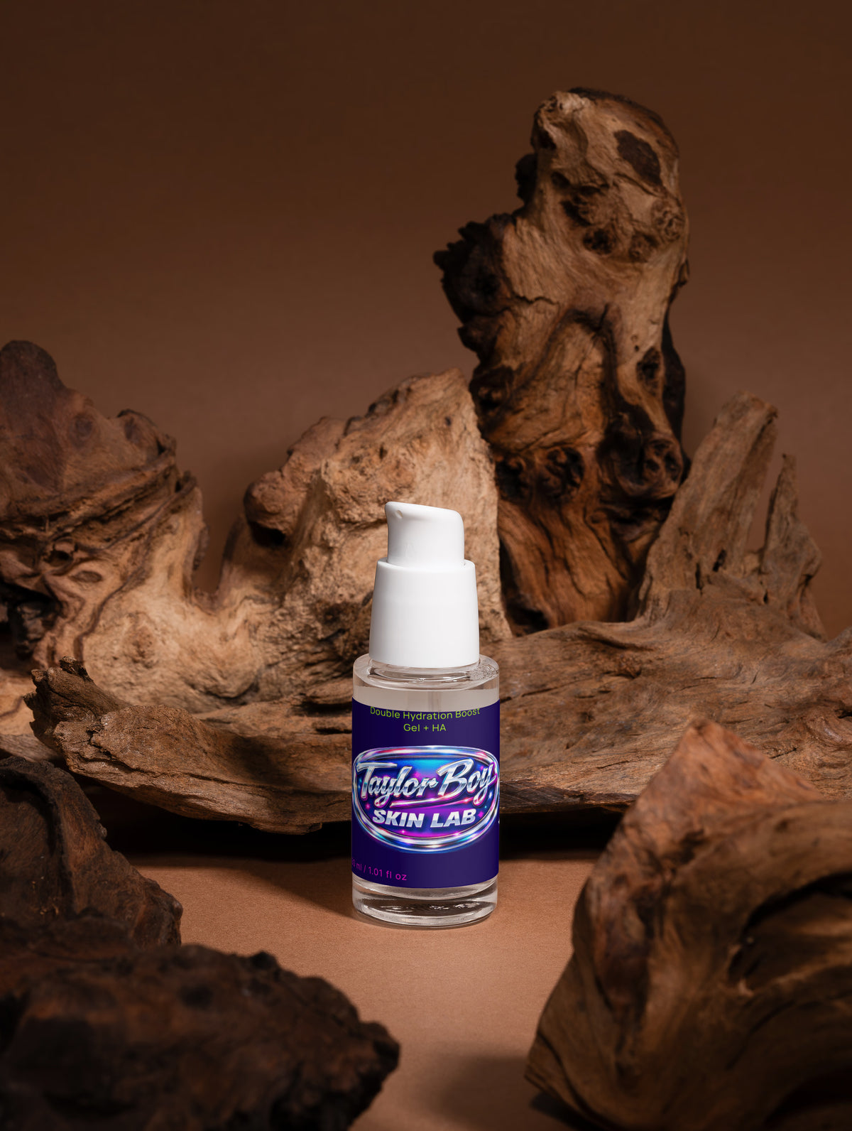 Taylor Boy Double Hydration Boost Gel + HA - Reduces the appearance of small lines and wrinkles, leaves skin refreshed.
