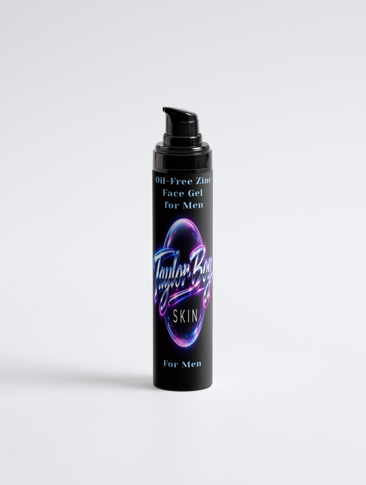 Taylor Boy Men’s Oil‑Free Face Gel — Fast‑Absorbing Zinc Moisturizer for Fresh, Youthful Skin