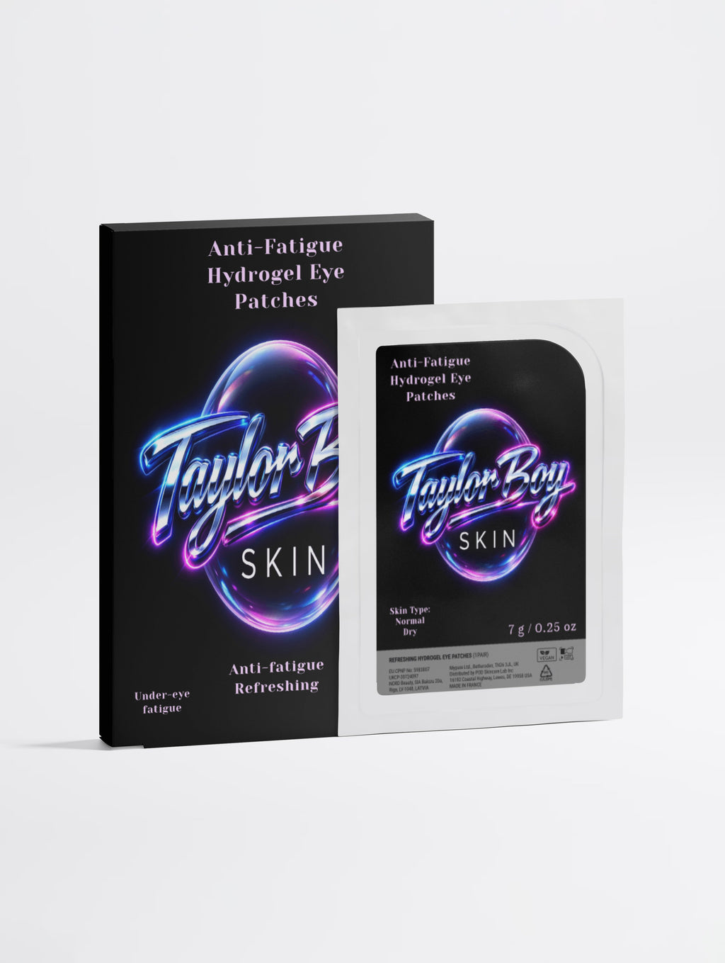 Taylor Boy Luxury Anti‑Fatigue Eye Patches — The 15‑Minute Reset -Anti-Fatigue Hydrogel Eye Patches