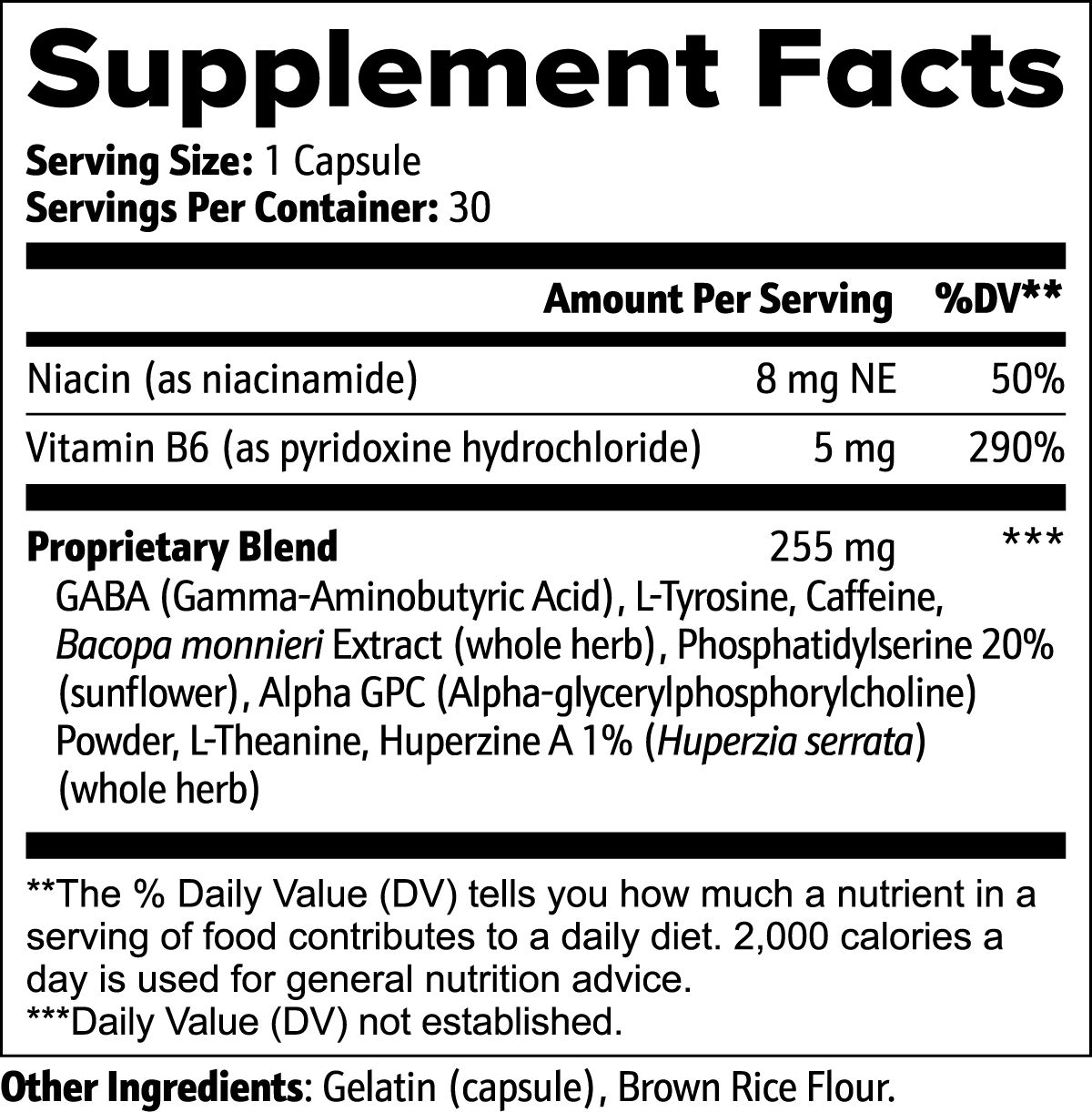 Cognitive Support - Brain health in a capsule - All Organic