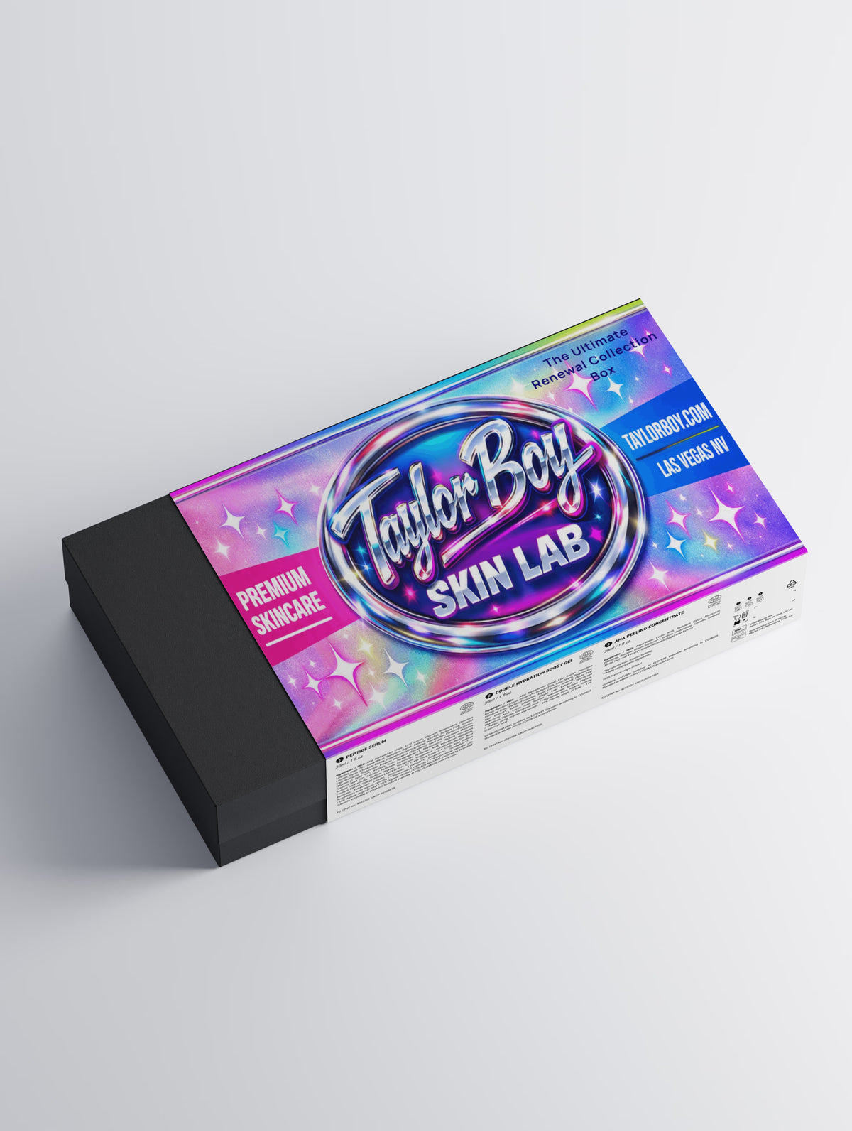 Taylor Boy The Ultimate Renewal Collection Box -  hydrate, smooth, and renew the skin.