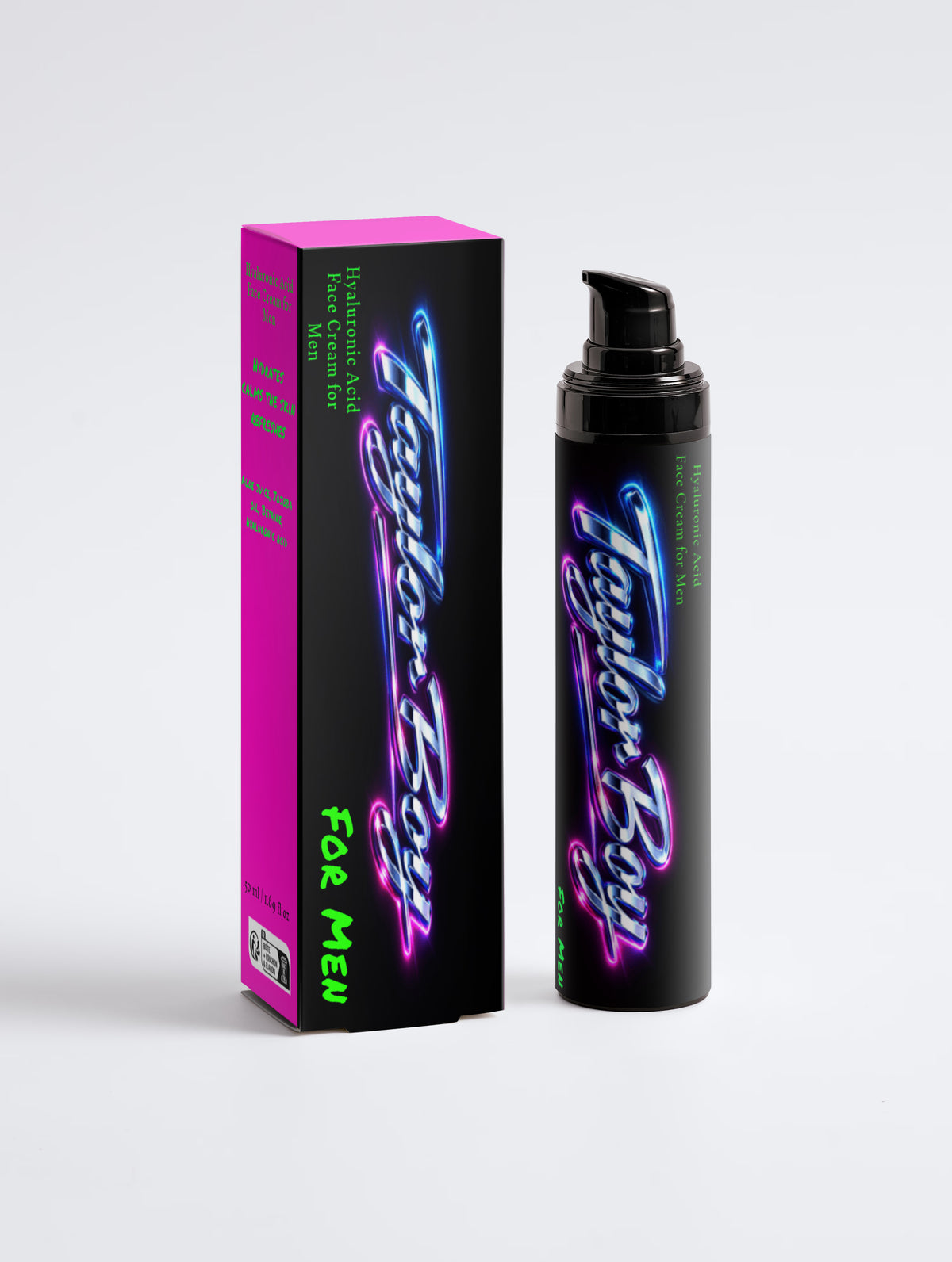 Taylor Boy Hyaluronic Acid Face Cream for Men - Moisturizing Cream for Men