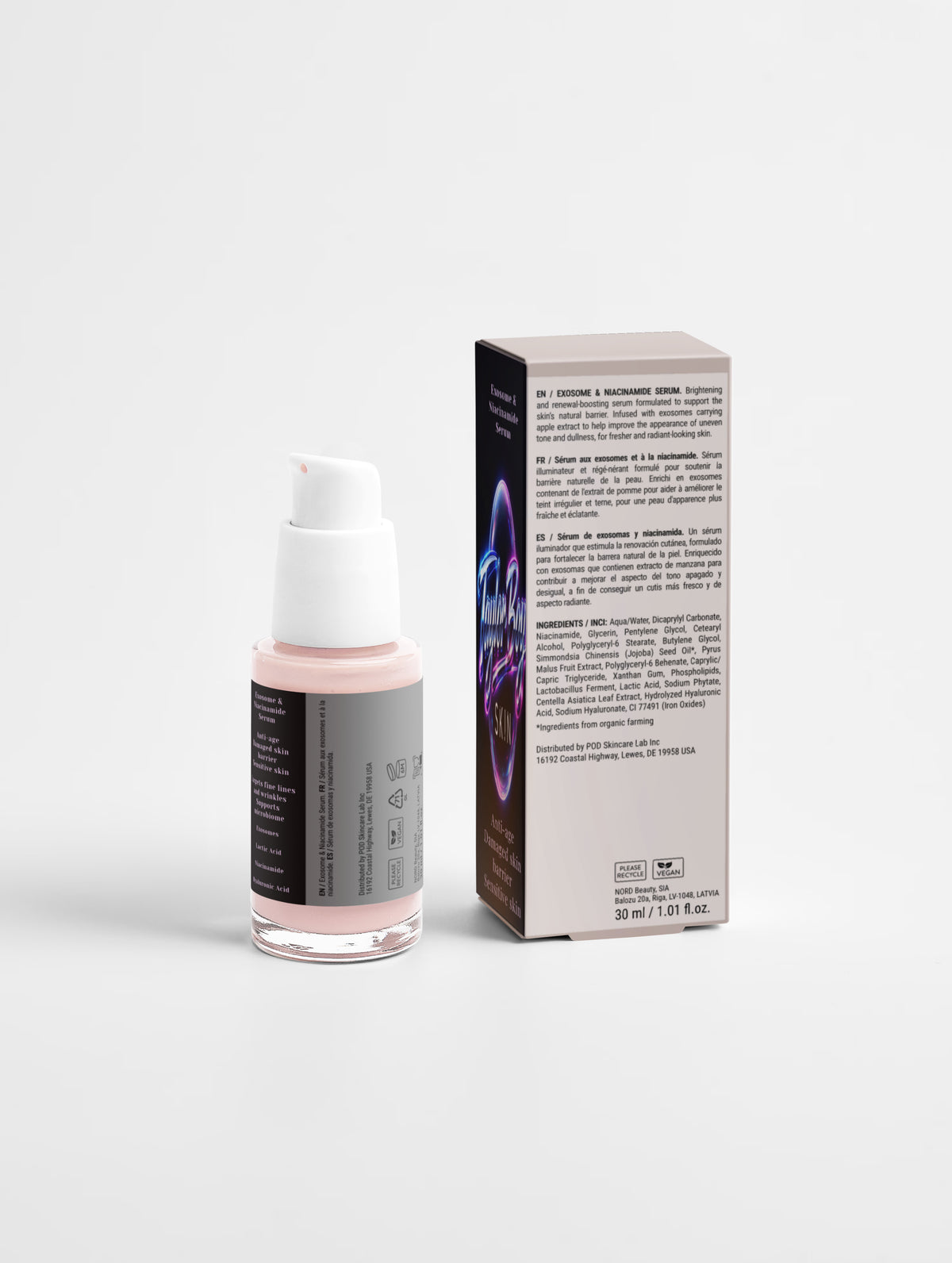 The Future of Radiance — Exosome & Niacinamide Luxury Serum- Taylor Boy Luxury Edition Exosome & Niacinamide Serum