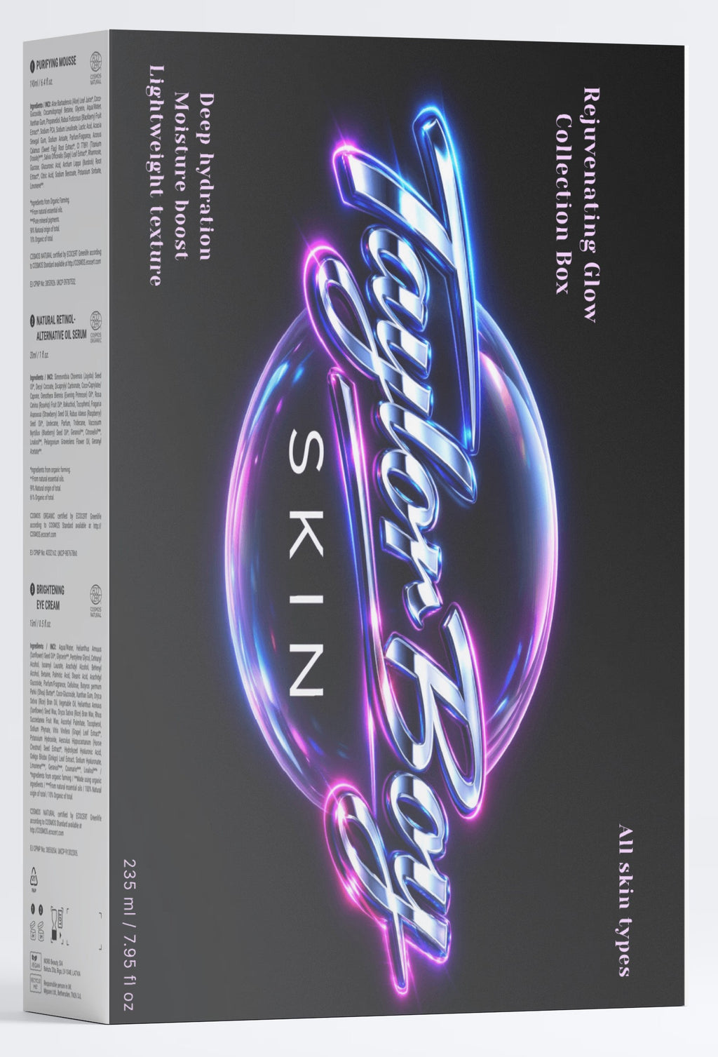 Taylor Boy The Ultimate Renewal Collection Box - a thoughtfully curated set designed to hydrate, smooth, and renew the skin